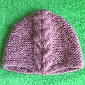 Handmade knitted hat